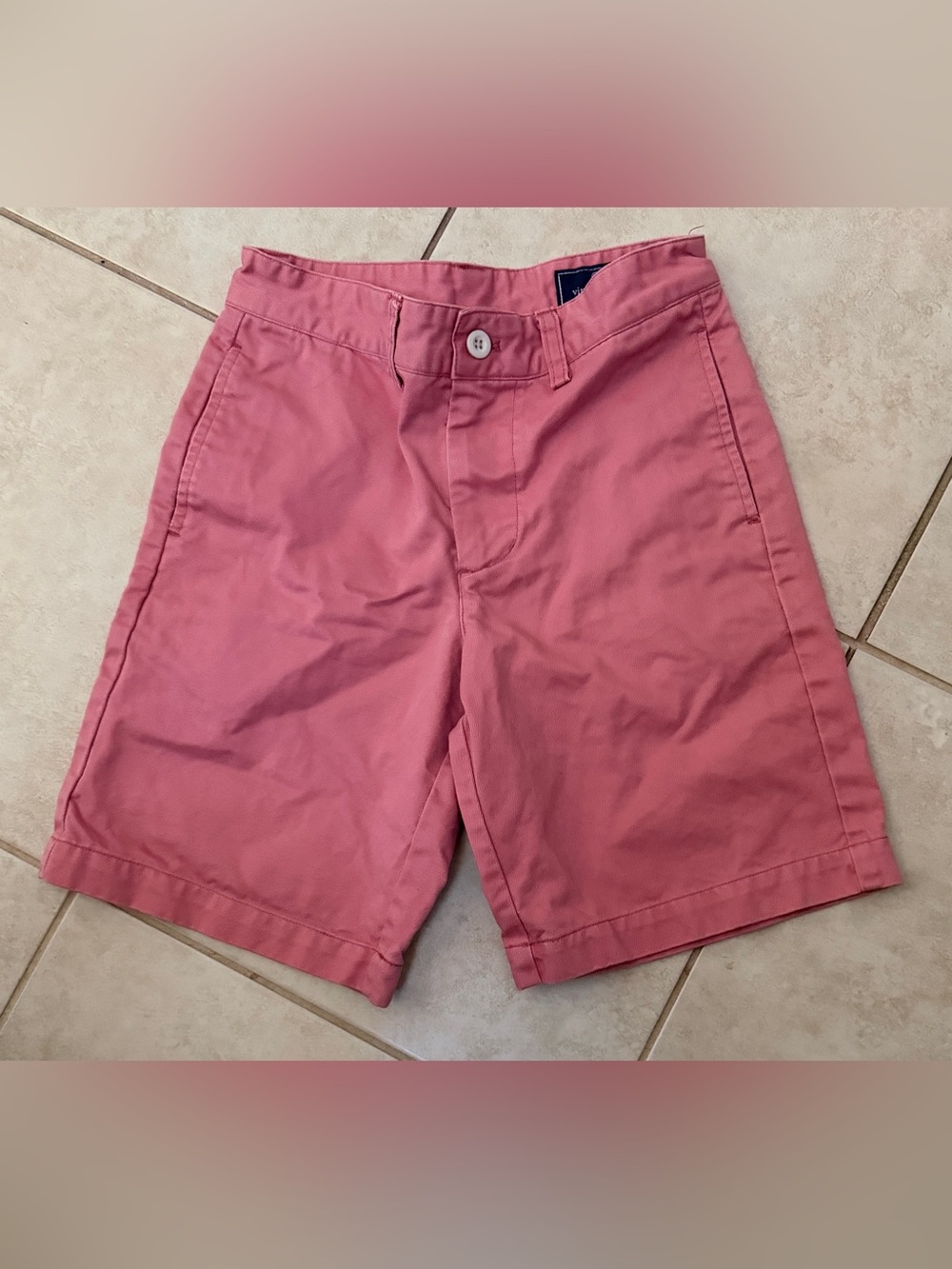 Vineyard Vines salmon pink shorts